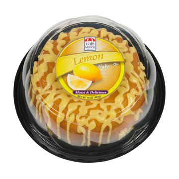 Cafe Valley Bakery Lemon Bundt Cake, 16 oz