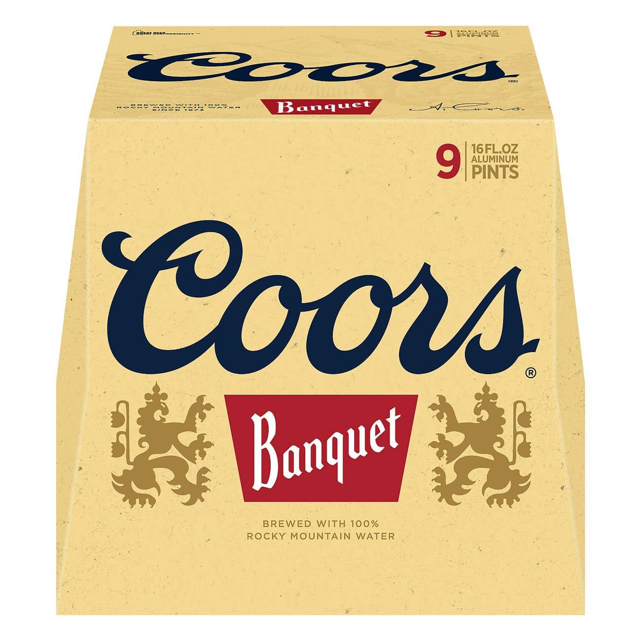 Coors Banquet Beer 16 oz Aluminum Bottles Shop Beer at HEB