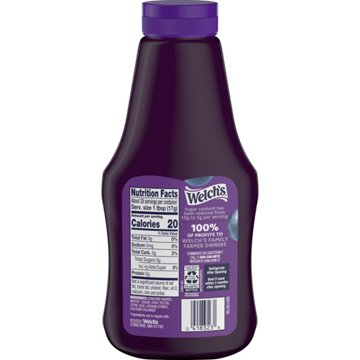 Welch's Reduced Sugar Concord Grape Jelly, 17.1 oz