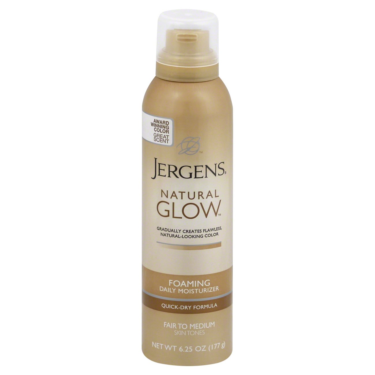 jergens foaming daily moisturizer