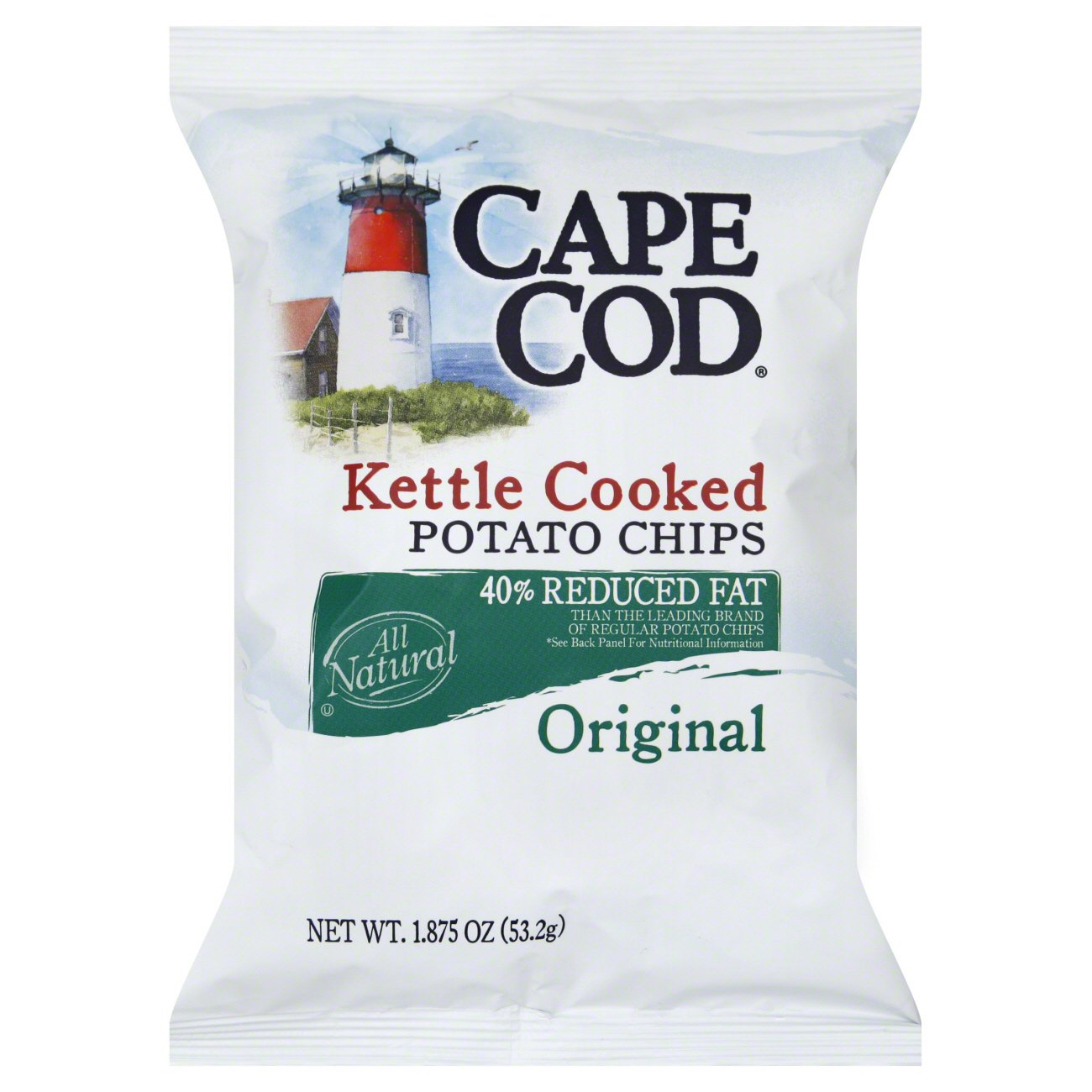 Cape Cod Original Kettle Cooked Potato Chips 40 Reduced Fat Shop Cape Cod Original Kettle Cooked Potato Chips 40 Reduced Fat Shop Cape Cod Original Kettle Cooked Potato Chips 40