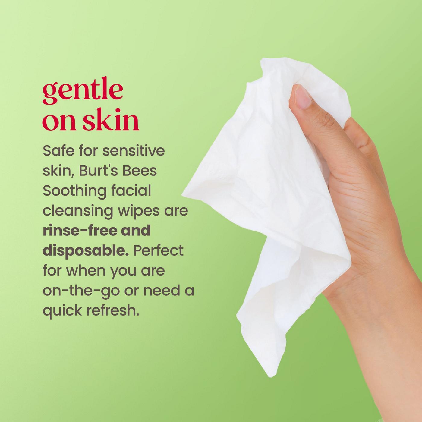 Burt's Bees Soothing Facial Towelettes - Fragrance Free; image 8 of 13