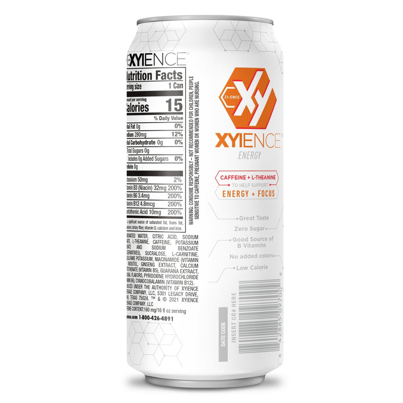 XYIENCE Zero Sugar Energy Drink - Tangerine; image 6 of 6