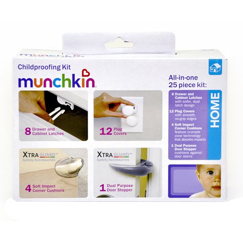 Munchkin All-in-one 25 Piece Childproofing Kit - Shop Door & Drawer Locks  at H-E-B