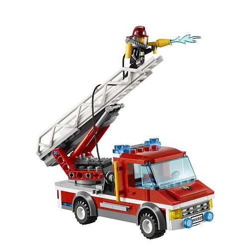 Lego store fire emergency