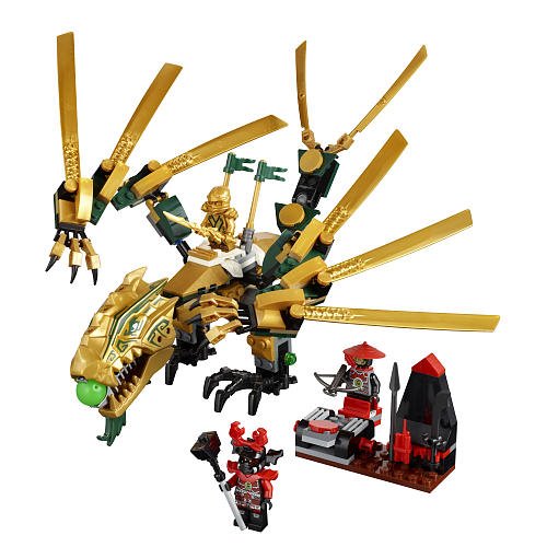 lego ninjago golden dragon
