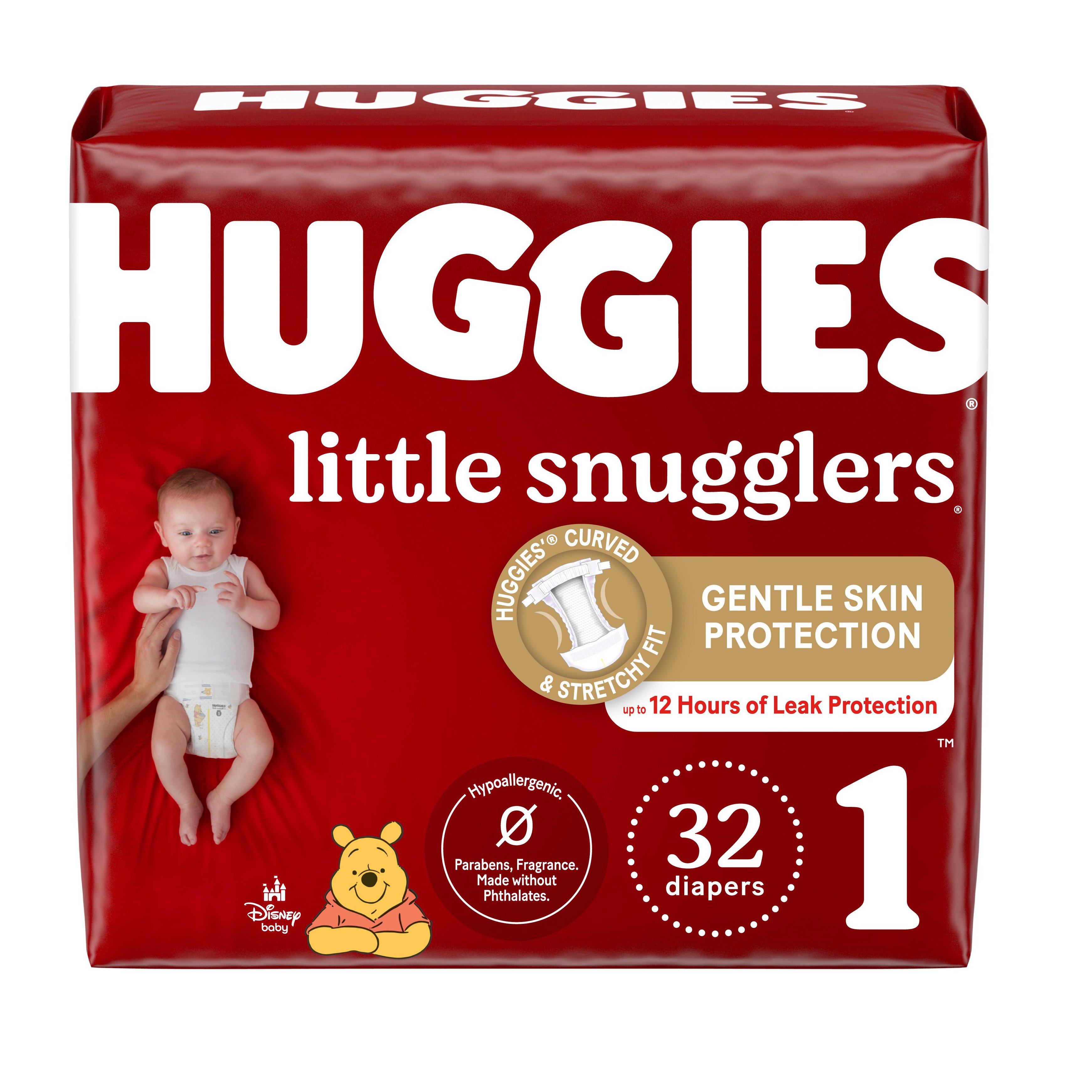 Huggies Little Snugglers Baby Diapers - Size 1 - Shop Diapers at H-E-B