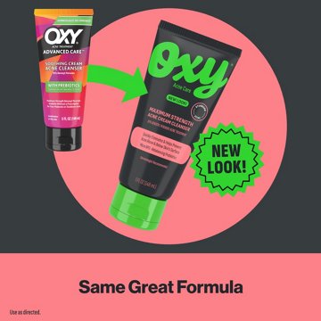 Oxy Maximum Strength 10% Benzoyl Peroxide Acne Face Wash