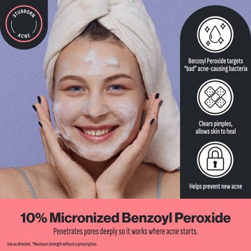 Oxy Maximum Strength 10% Benzoyl Peroxide Acne Face Wash
