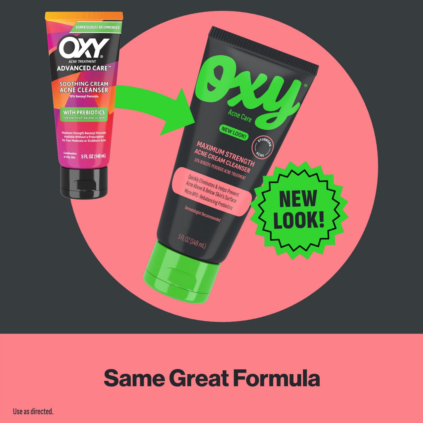 Oxy Maximum Strength 10% Benzoyl Peroxide Acne Face Wash; image 6 of 7