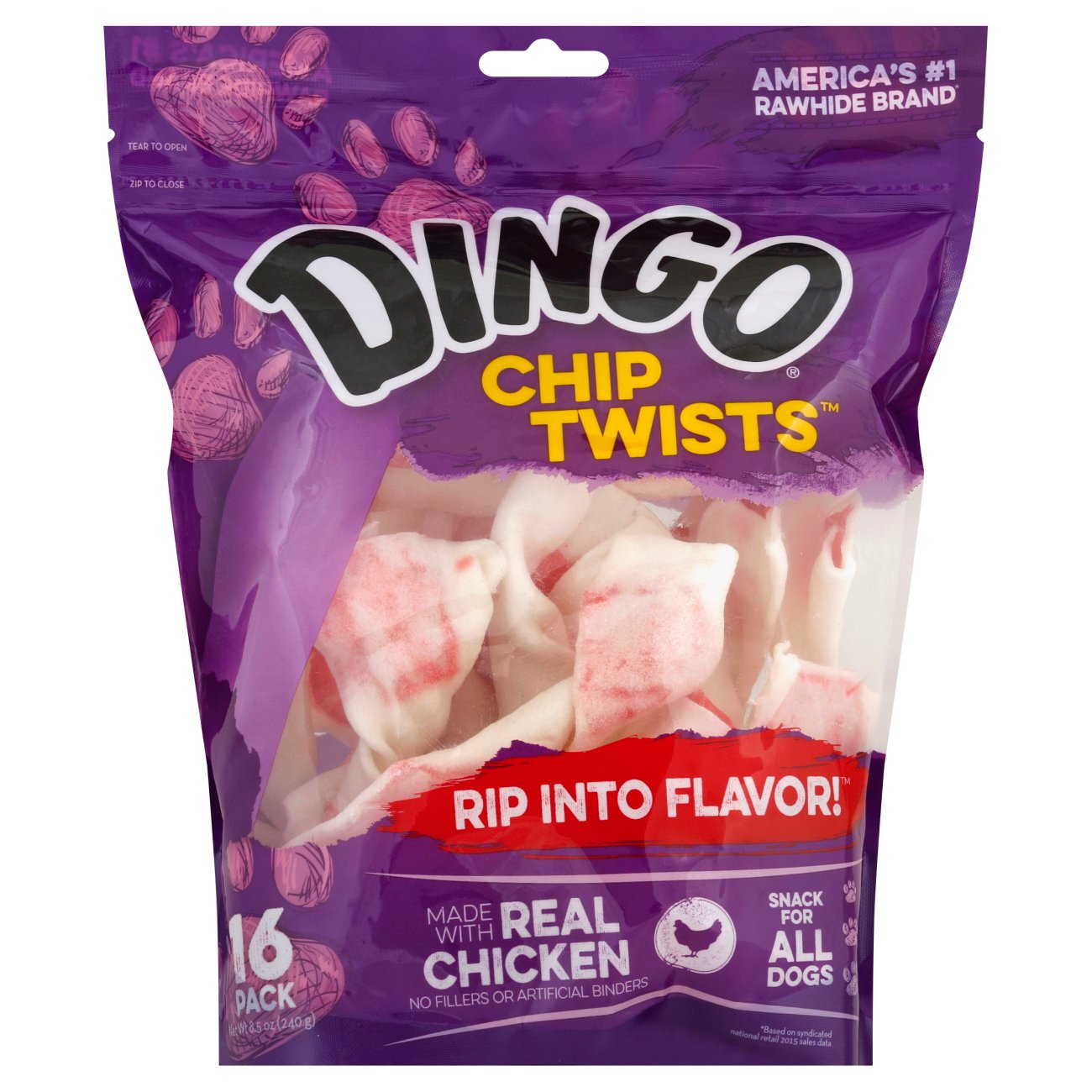 Dingo Chip Twist Shop Dogs at HEB