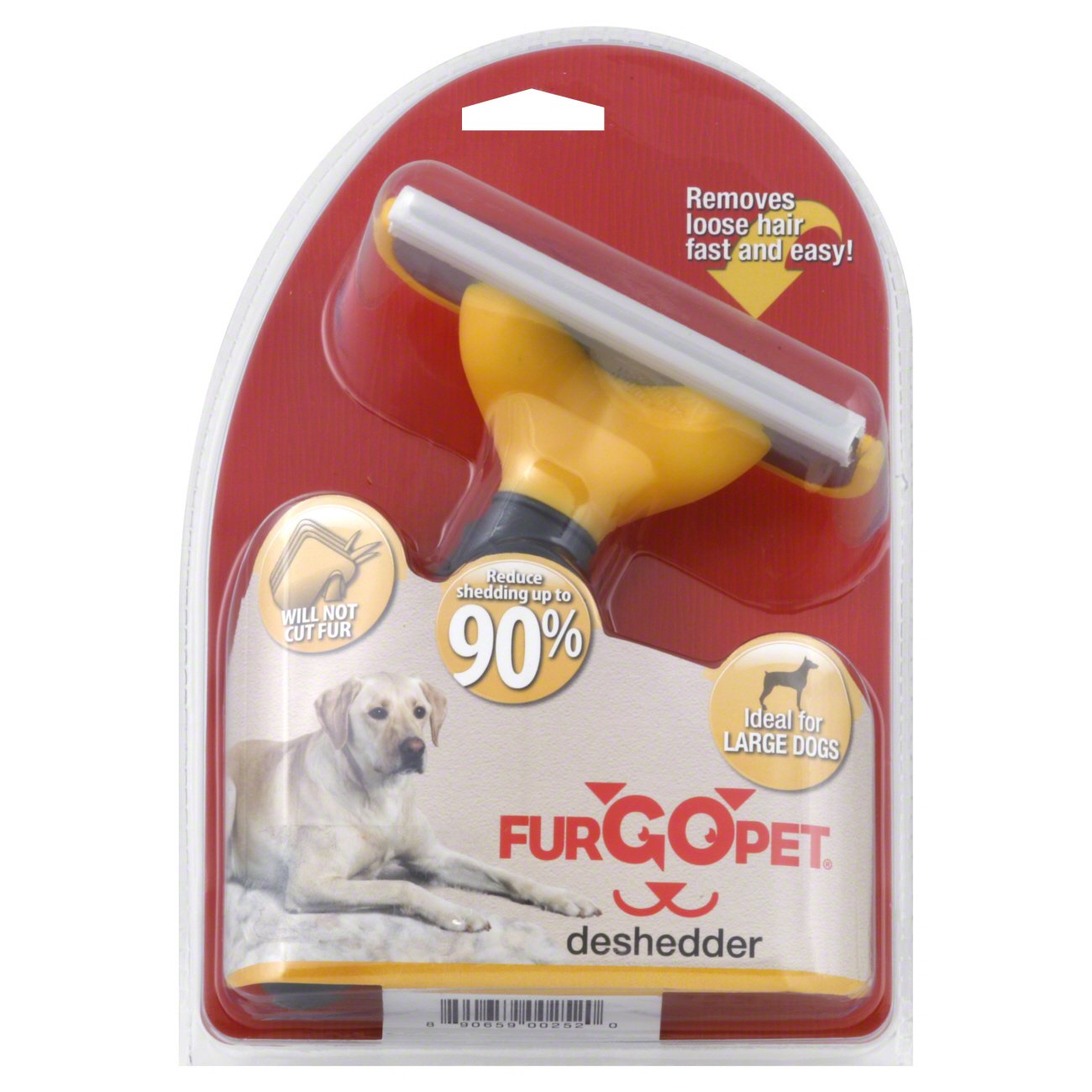 Fur Go Pet Deshedder for Large Dogs Shop Dogs at HEB