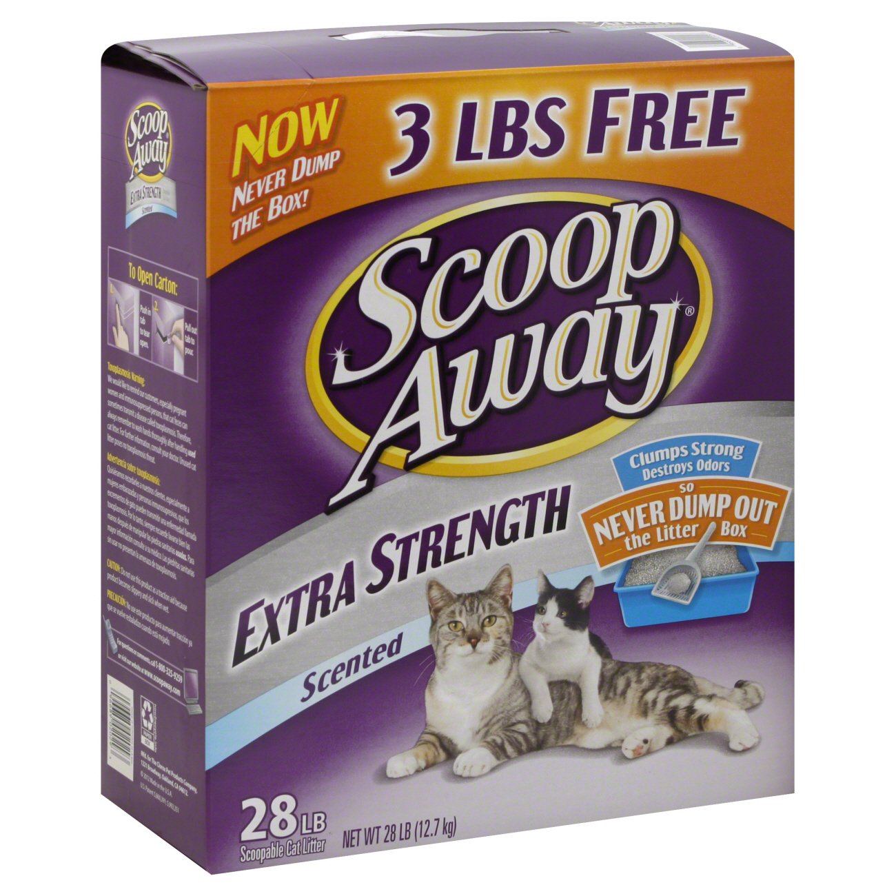 Scoop Away Extra Strength Scented Cat Litter Shop Litter & Litter