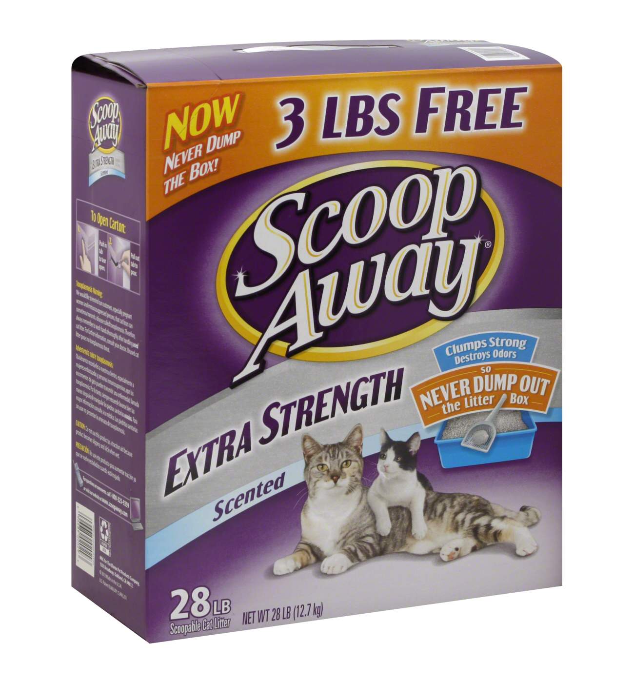 Scoop Away Extra Strength Scented Cat Litter; image 1 of 2