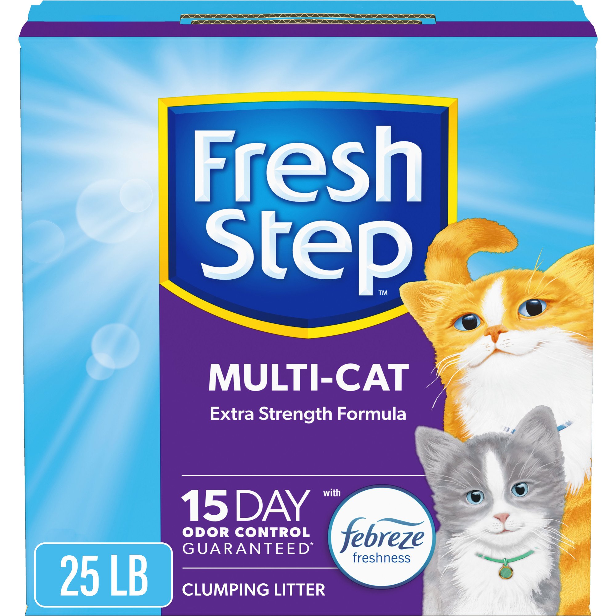 fresh step cat litter on sale