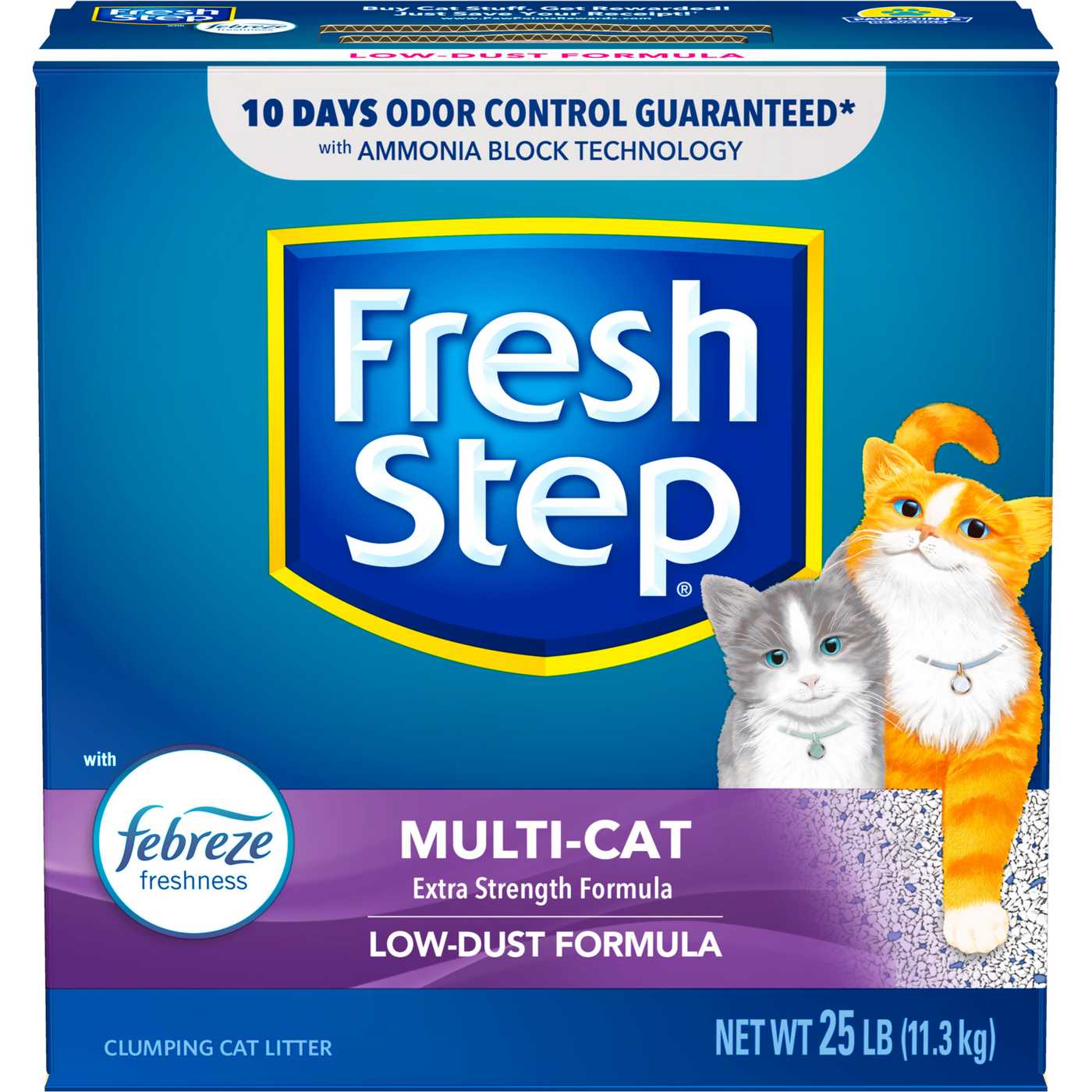 Fresh Step Multi-Cat Extra Strength Clumping Cat Litter; image 1 of 3