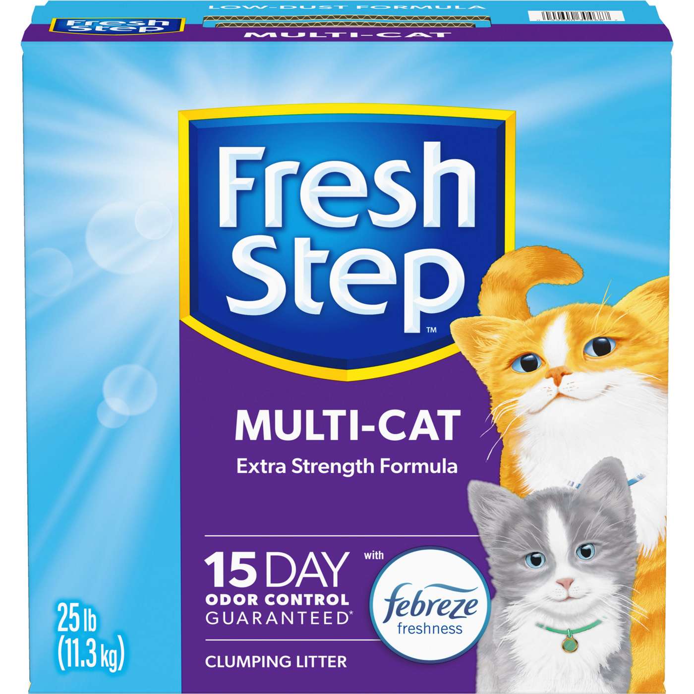 Fresh Step Multi-Cat Extra Strength Clumping Cat Litter; image 2 of 3