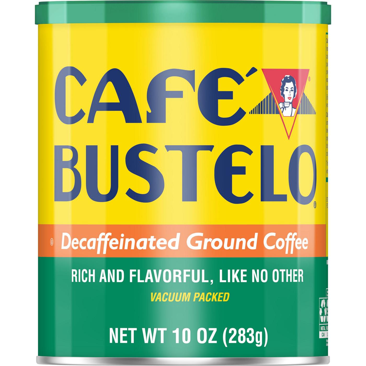 Cafe Bustelo Decaffeinated Ground Coffee; image 1 of 3