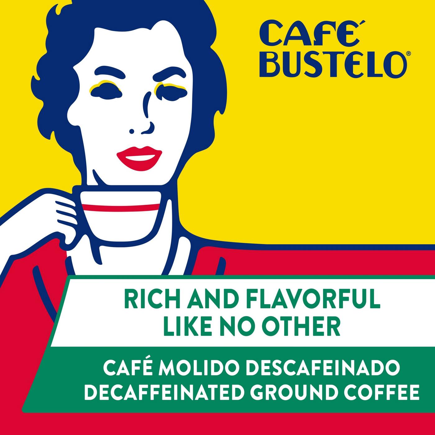 Cafe Bustelo Decaffeinated Ground Coffee; image 2 of 6