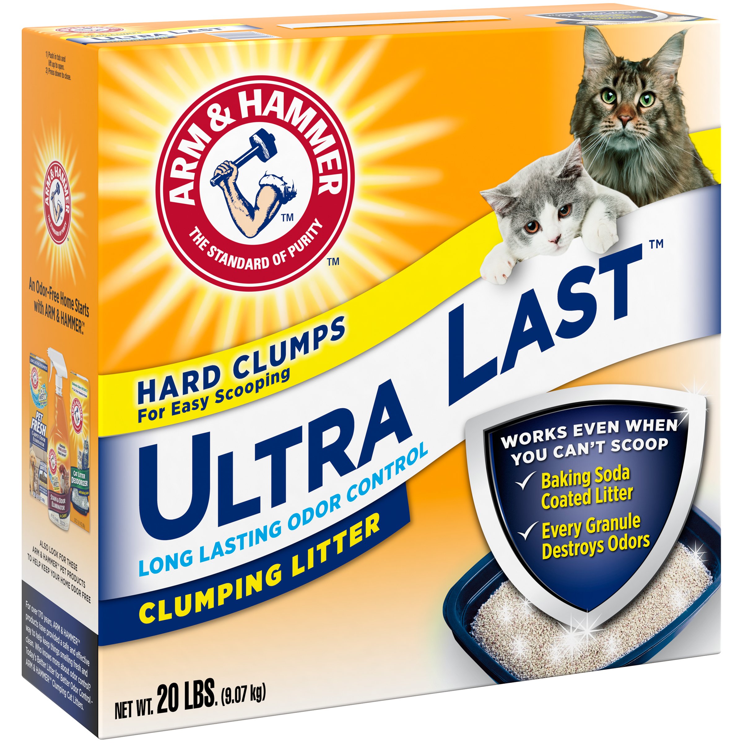 baking soda in litter box