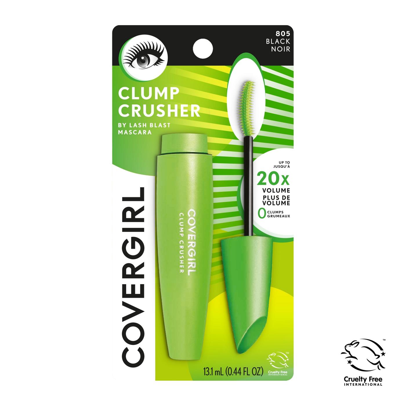 Covergirl Clump Crusher Mascara 805 Black; image 1 of 5