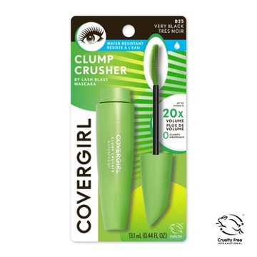 Covergirl Clump Crusher Mascara Water Resistant 825 Very Black