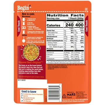 Ben's Original Ready Rice Brown Basmati Rice