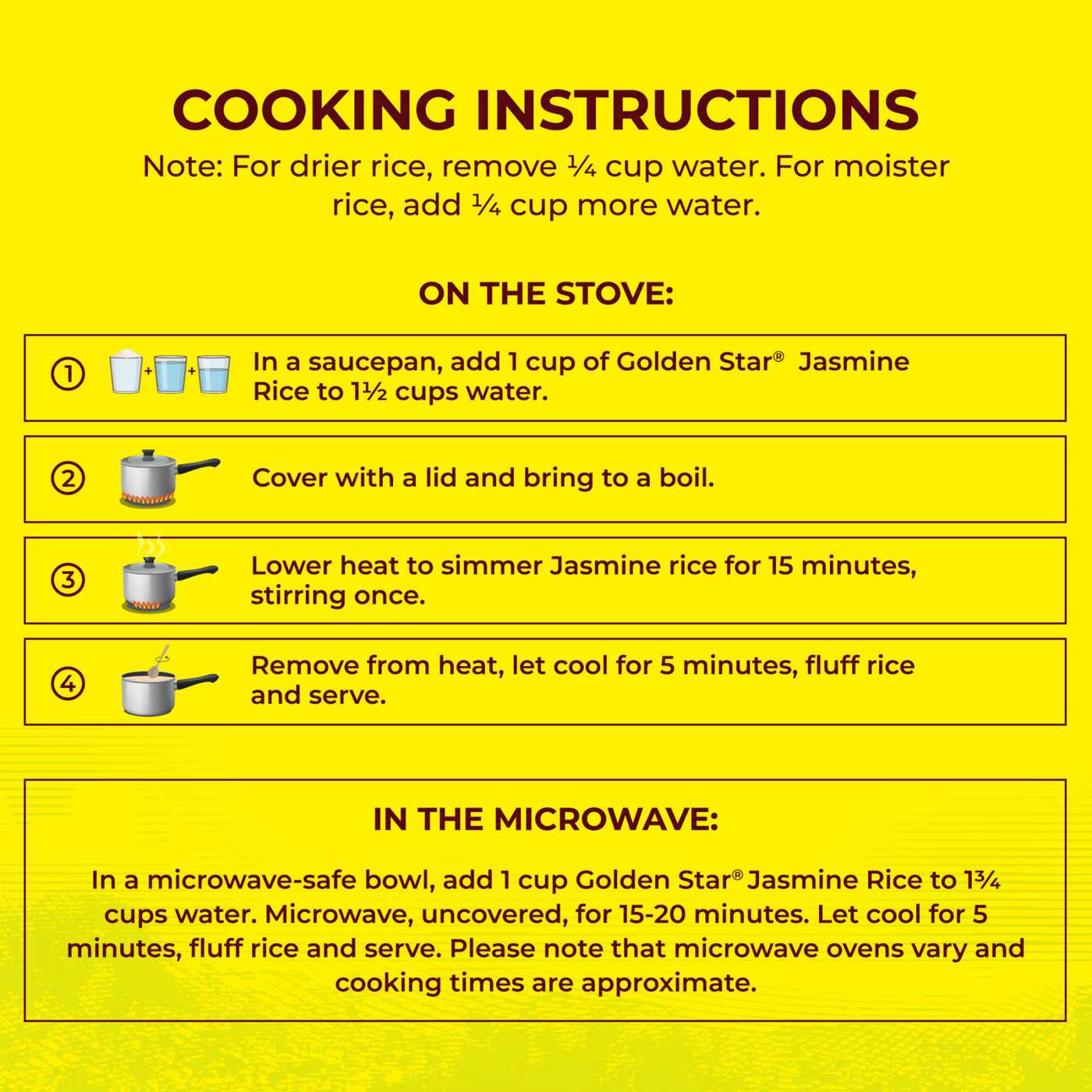 Golden Star Jasmine Rice; image 4 of 6