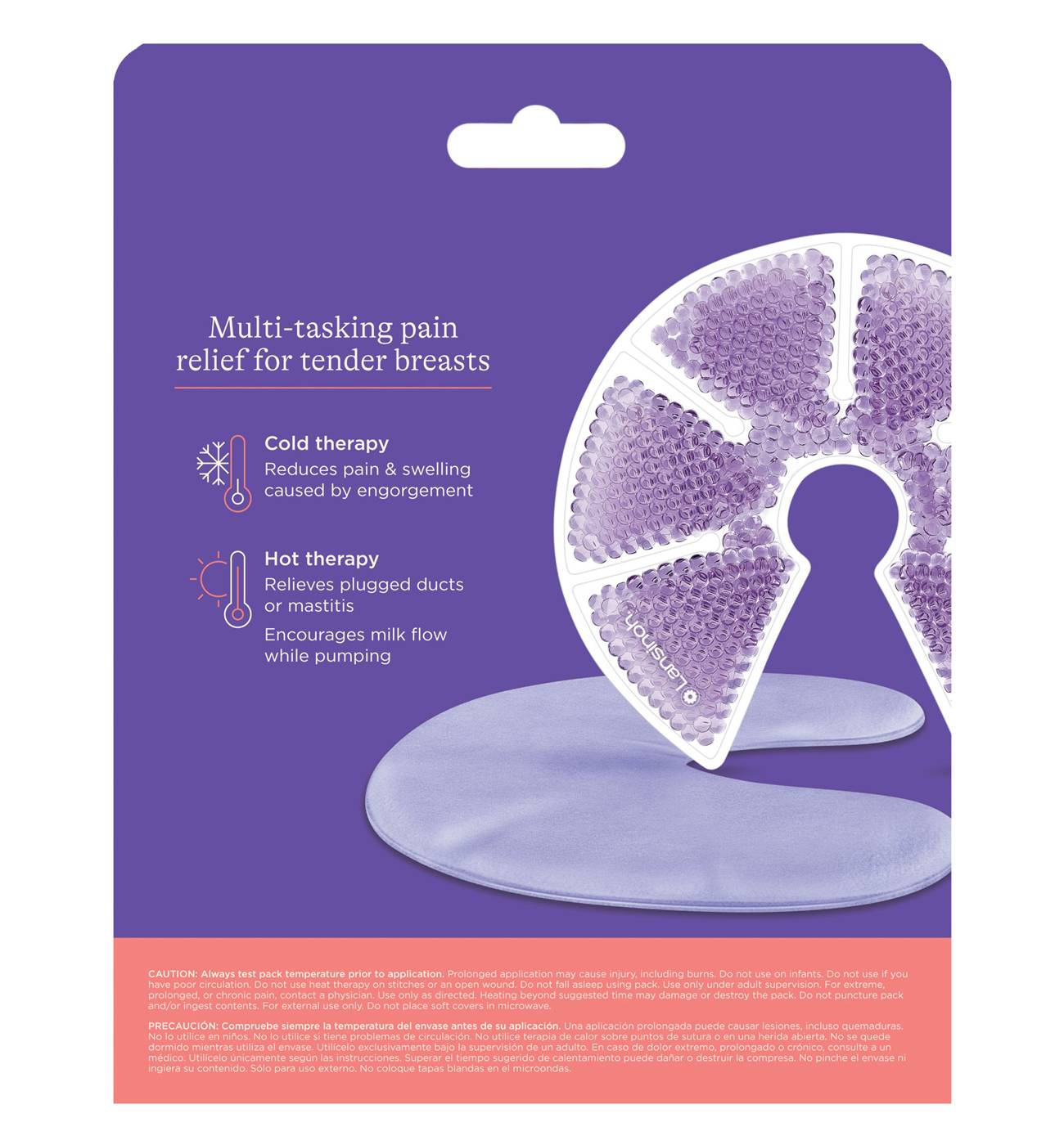 Lansinoh TheraPearl 3-in-1 Breast Therapy Packs; image 2 of 2