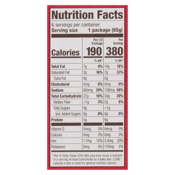 Nissin Top Ramen Beef Flavor Ramen Noodle Soup, 6 ct