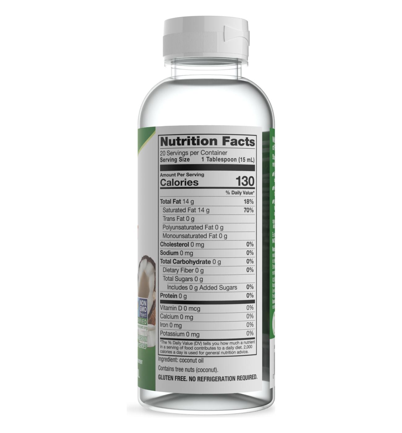 Nature's Way Liquid Coconut Oil; image 2 of 3