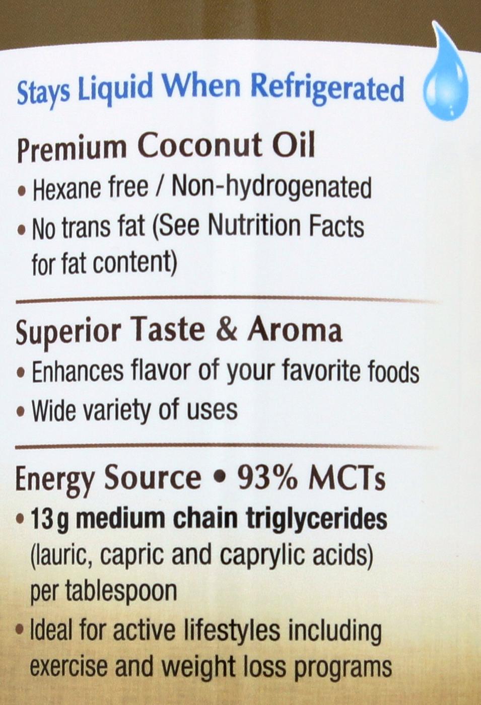 Nature's Way Liquid Coconut Oil; image 3 of 3