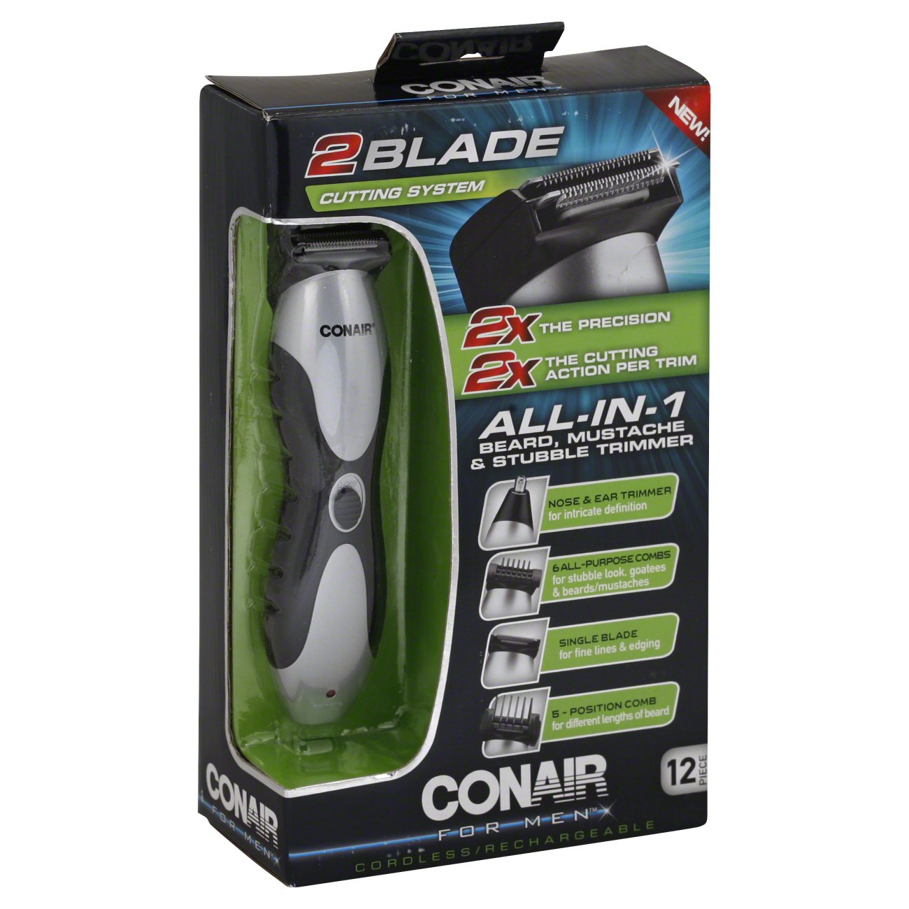 conair stubble trim grooming system