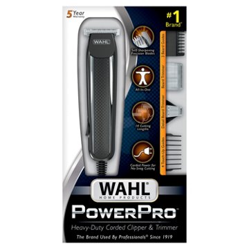 Wahl Power Pro Corded Clipper and  Trimmer, EACH
