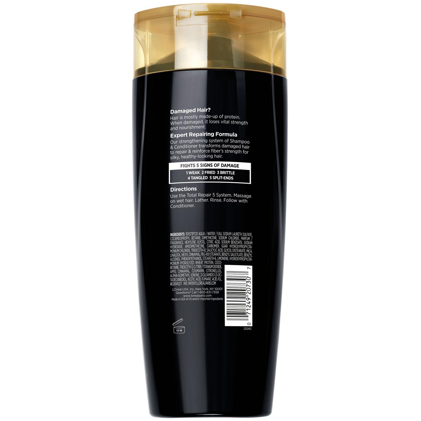 L'Oréal Paris Elvive Total Repair 5 Repairing Shampoo for Damaged Hair; image 5 of 6