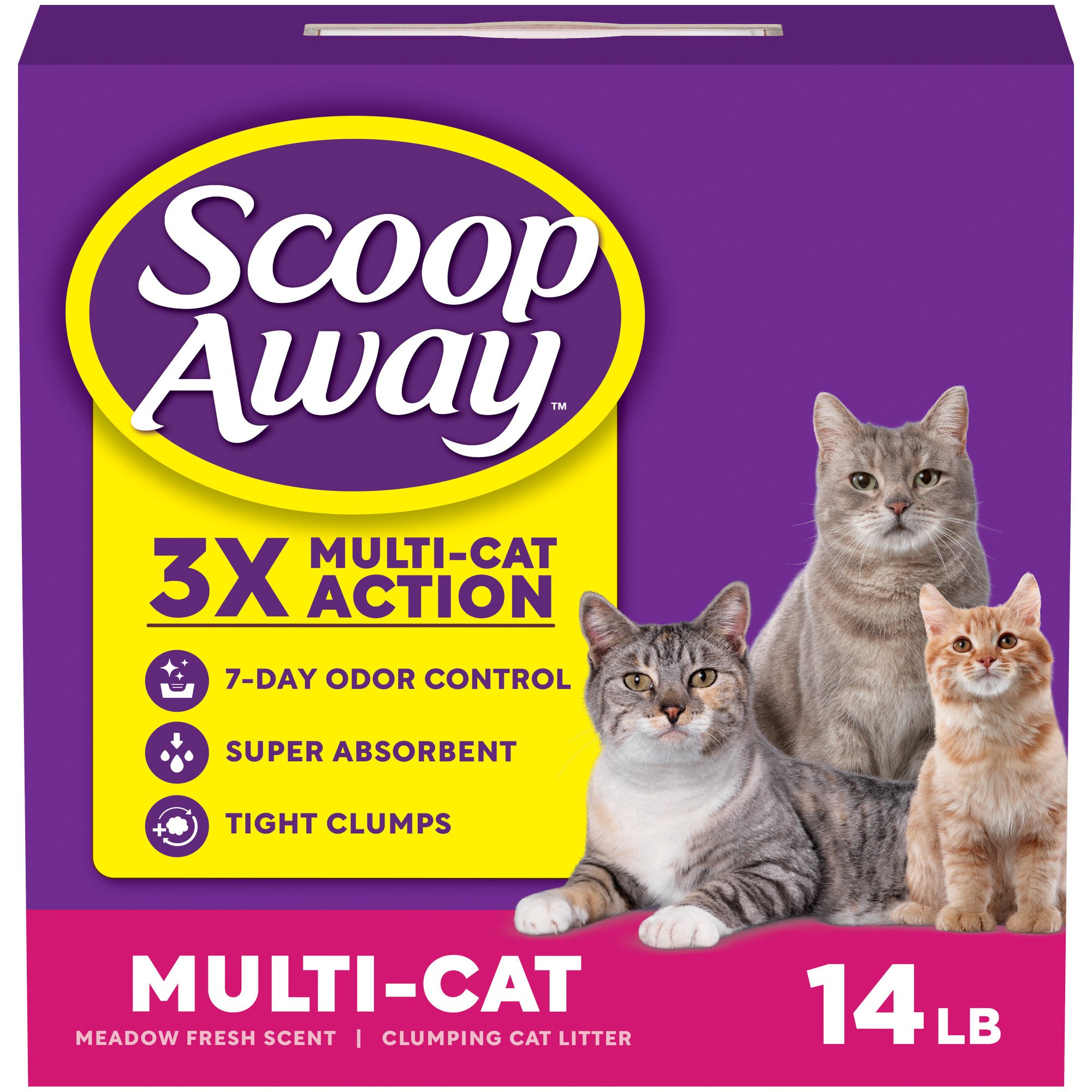 Scoop Away Multi Cat Meadow Fresh Clumping Cat Litter Shop