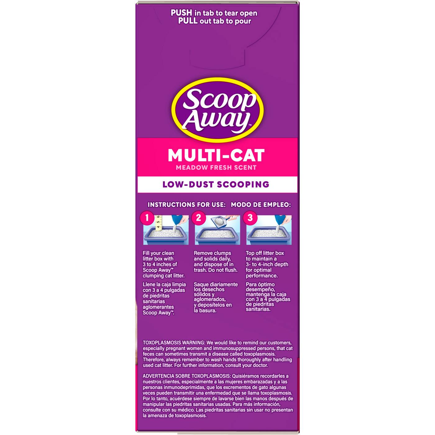 Scoop Away Multi-Cat Clumping Cat Litter - Meadow Fresh Scent; image 14 of 18