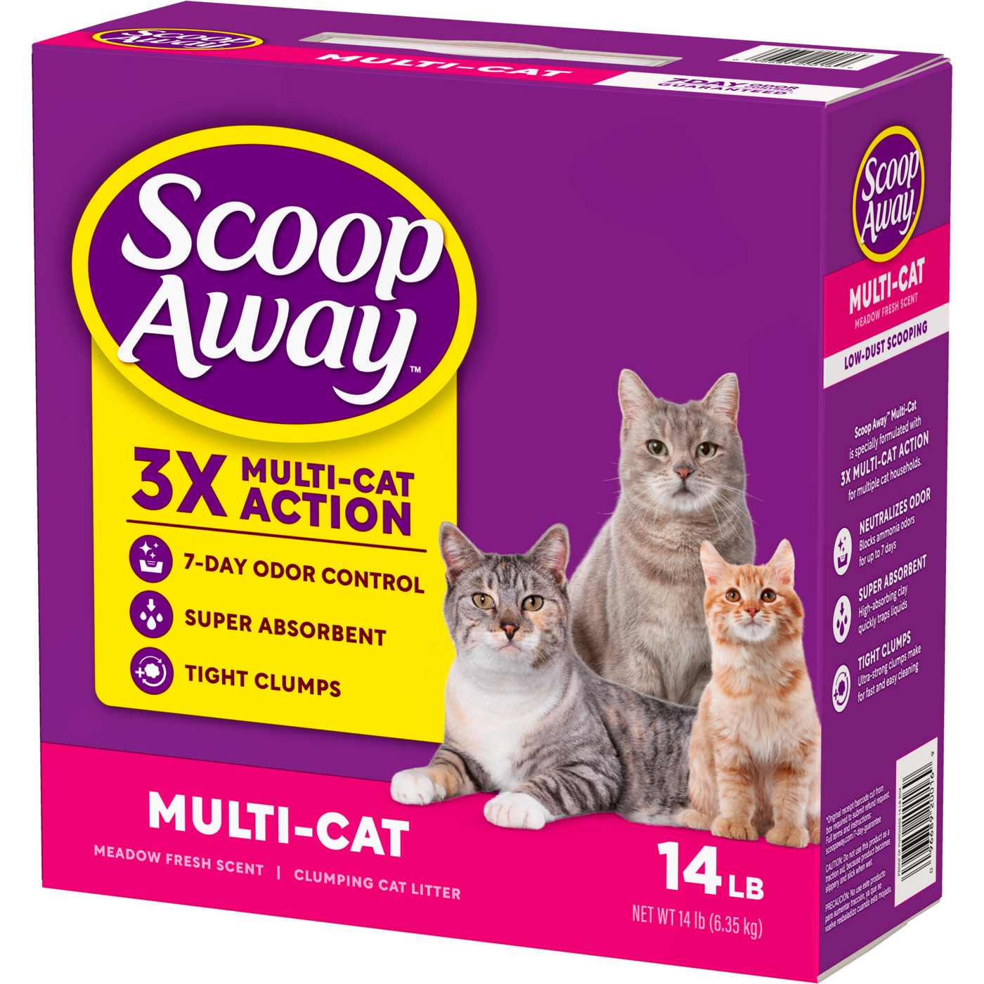 Scoop Away Multi-Cat Clumping Cat Litter - Meadow Fresh Scent; image 16 of 18