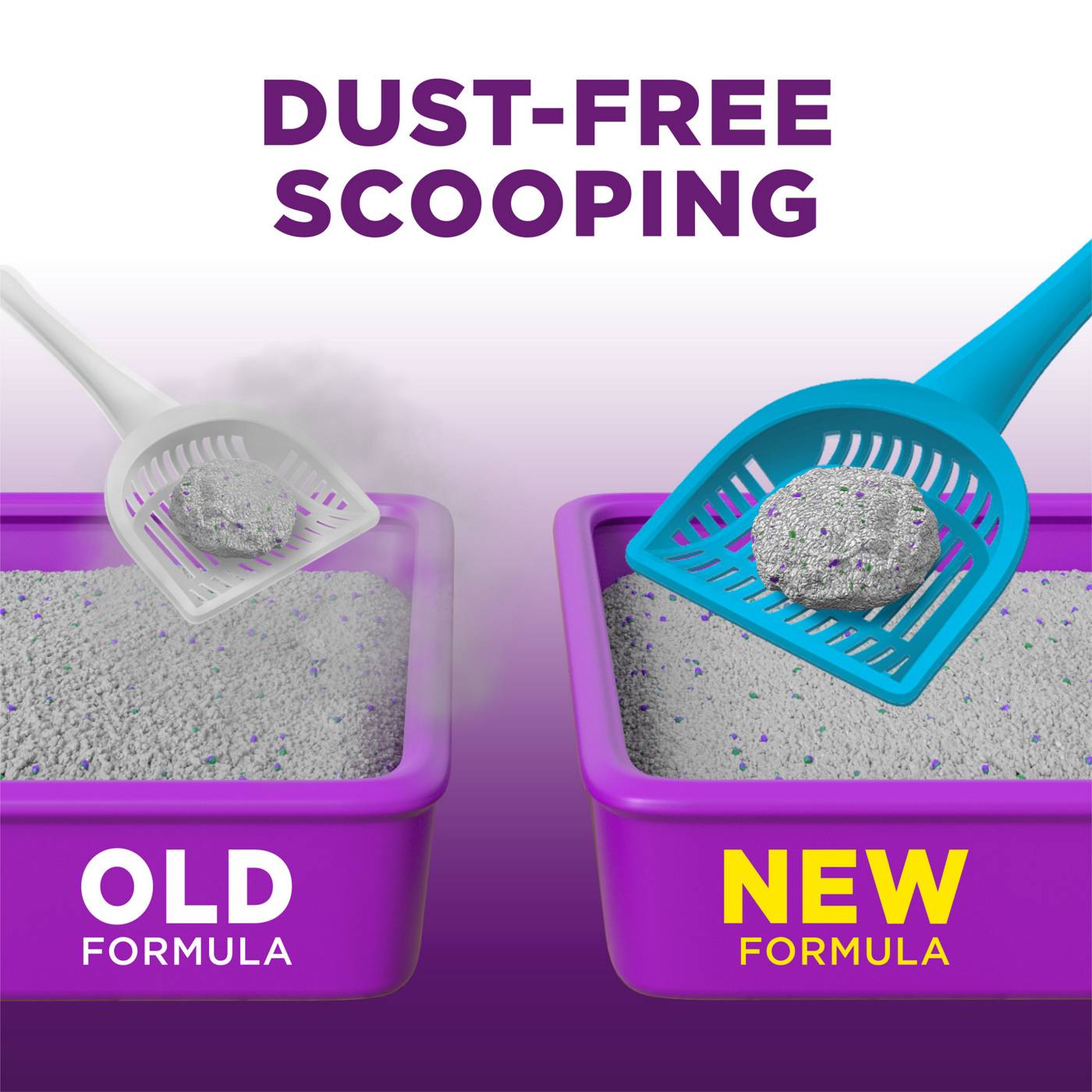 Scoop Away Multi-Cat Clumping Cat Litter, Meadow Fresh Scent; image 4 of 7