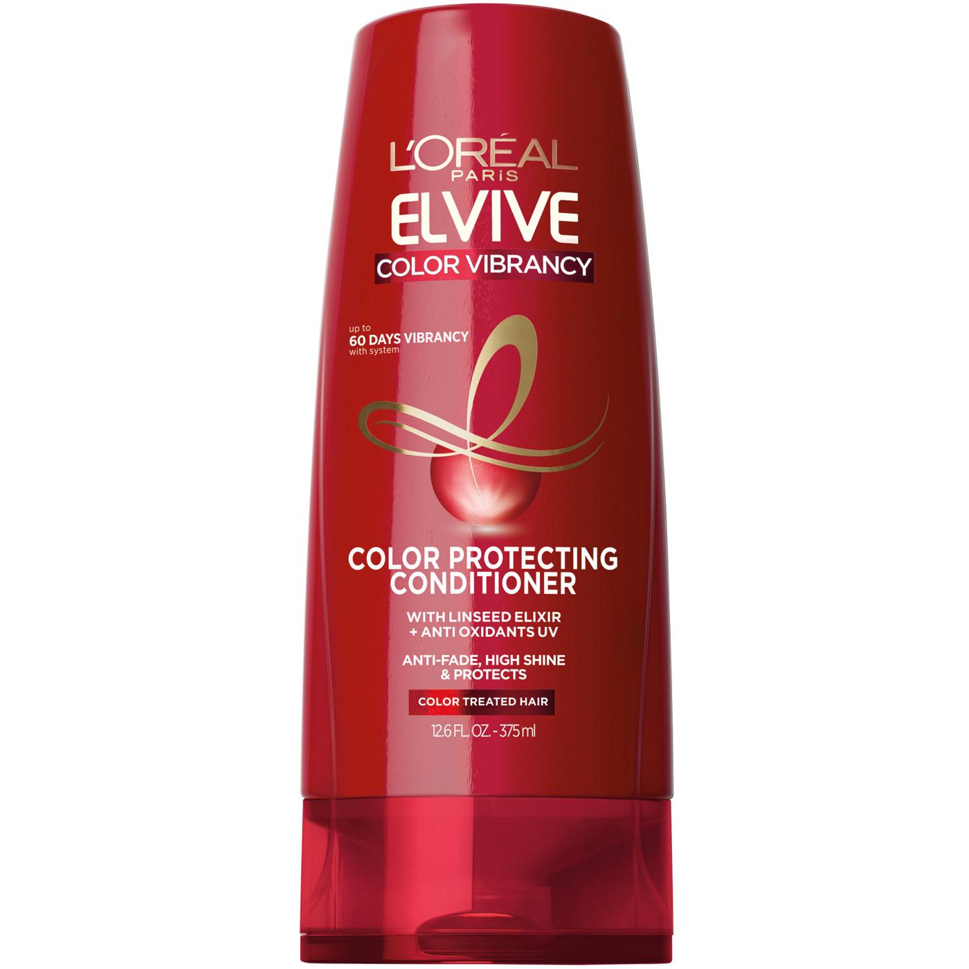 L'Oréal Paris Elvive Color Vibrancy Protecting Conditioner with Anti-Oxidants; image 1 of 6