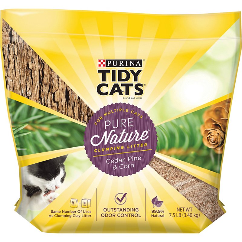 Purina Tidy Cats Pure Nature Multiple Cats Clumping Litter Shop Cats