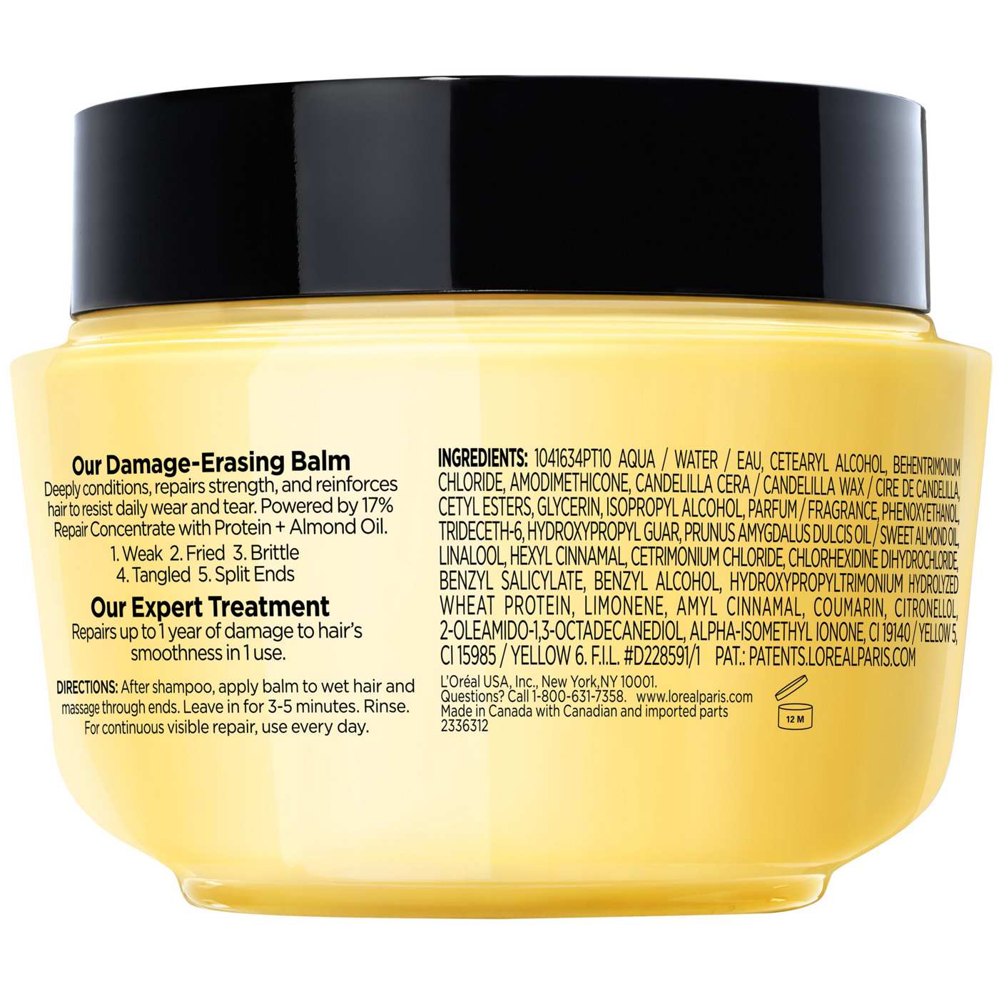 L'Oréal Paris Elvive  Total Repair 5 Damage Erasing Balm Rinse-Out Treatment; image 7 of 8