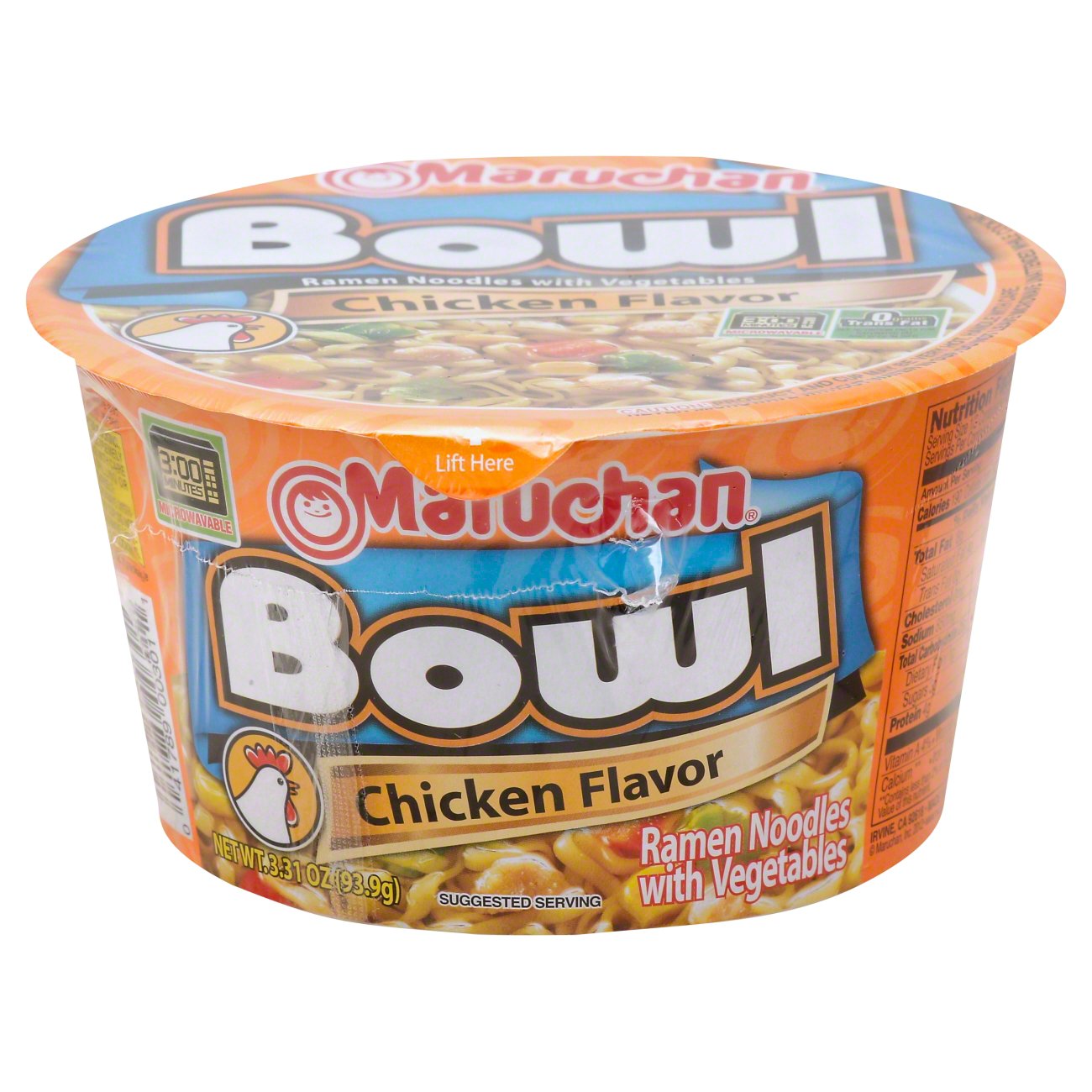 Maruchan Instant Bowl Chicken Flavor Shop Soups Chili At H E B