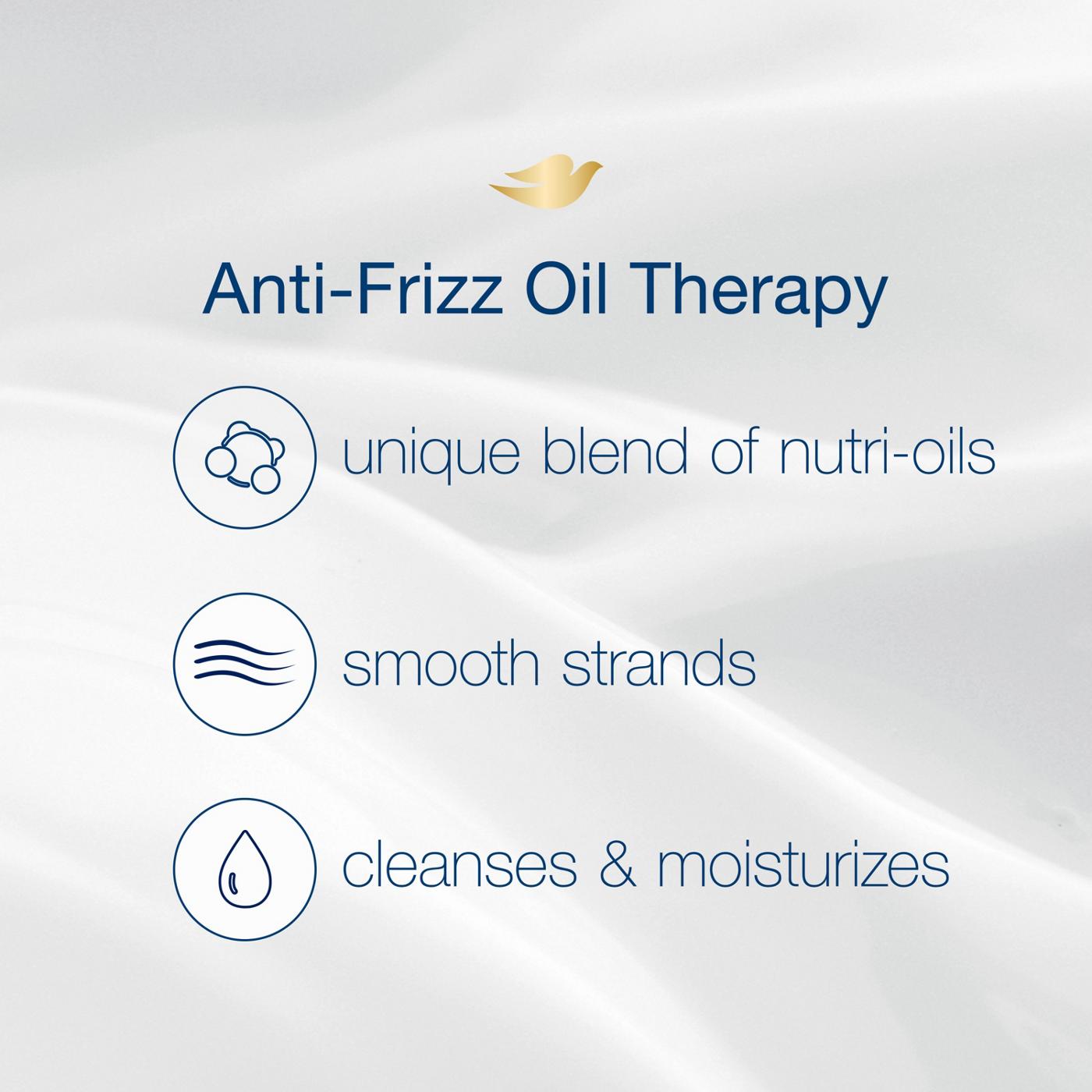Dove Ultra Care Shampoo - Anti-Frizz Oil Therapy; image 3 of 6