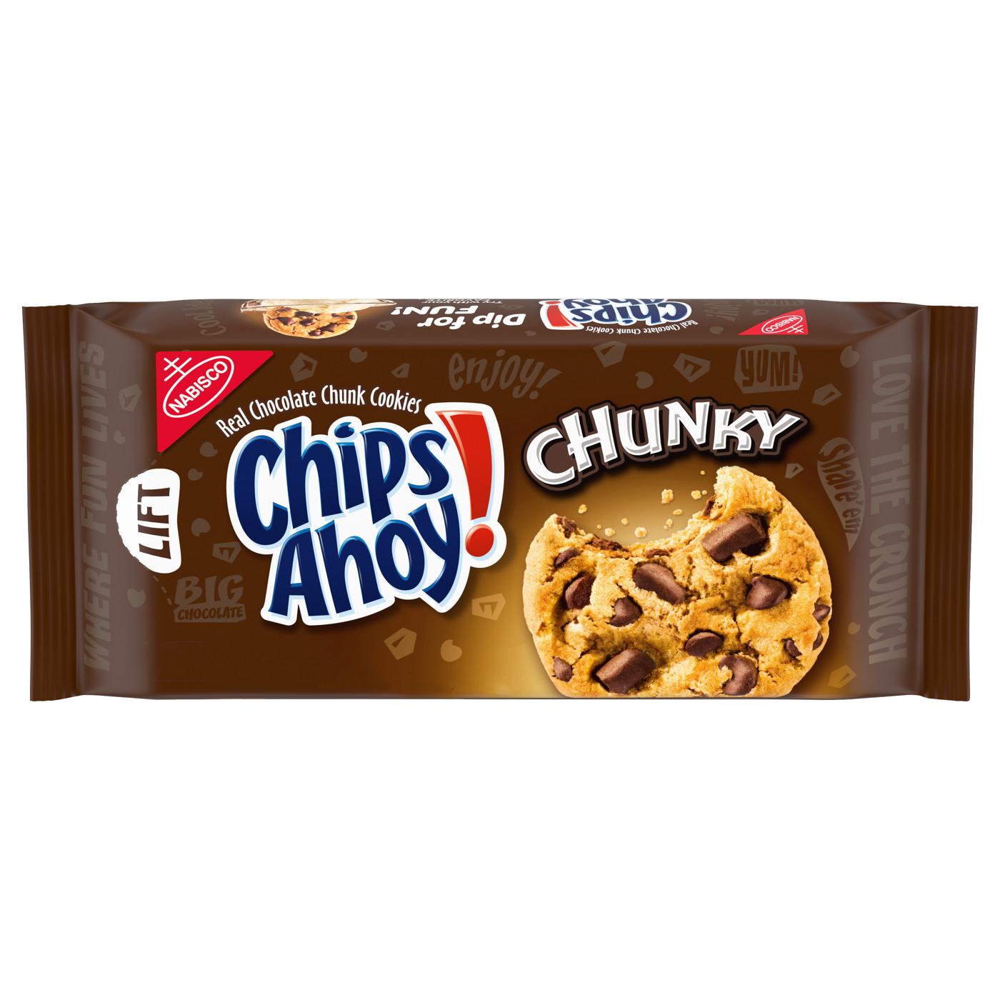 Chips Ahoy! Chunky Chocolate Chip Cookies; image 1 of 9