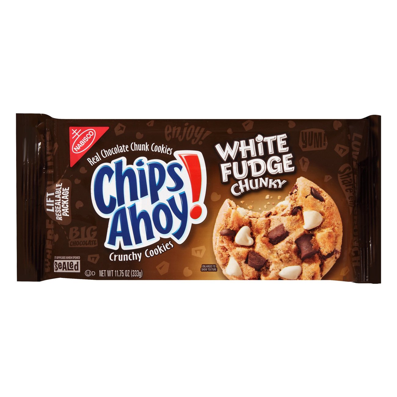 Nabisco Chips Ahoy! White Fudge Chunky Cookies Shop Cookies at HEB