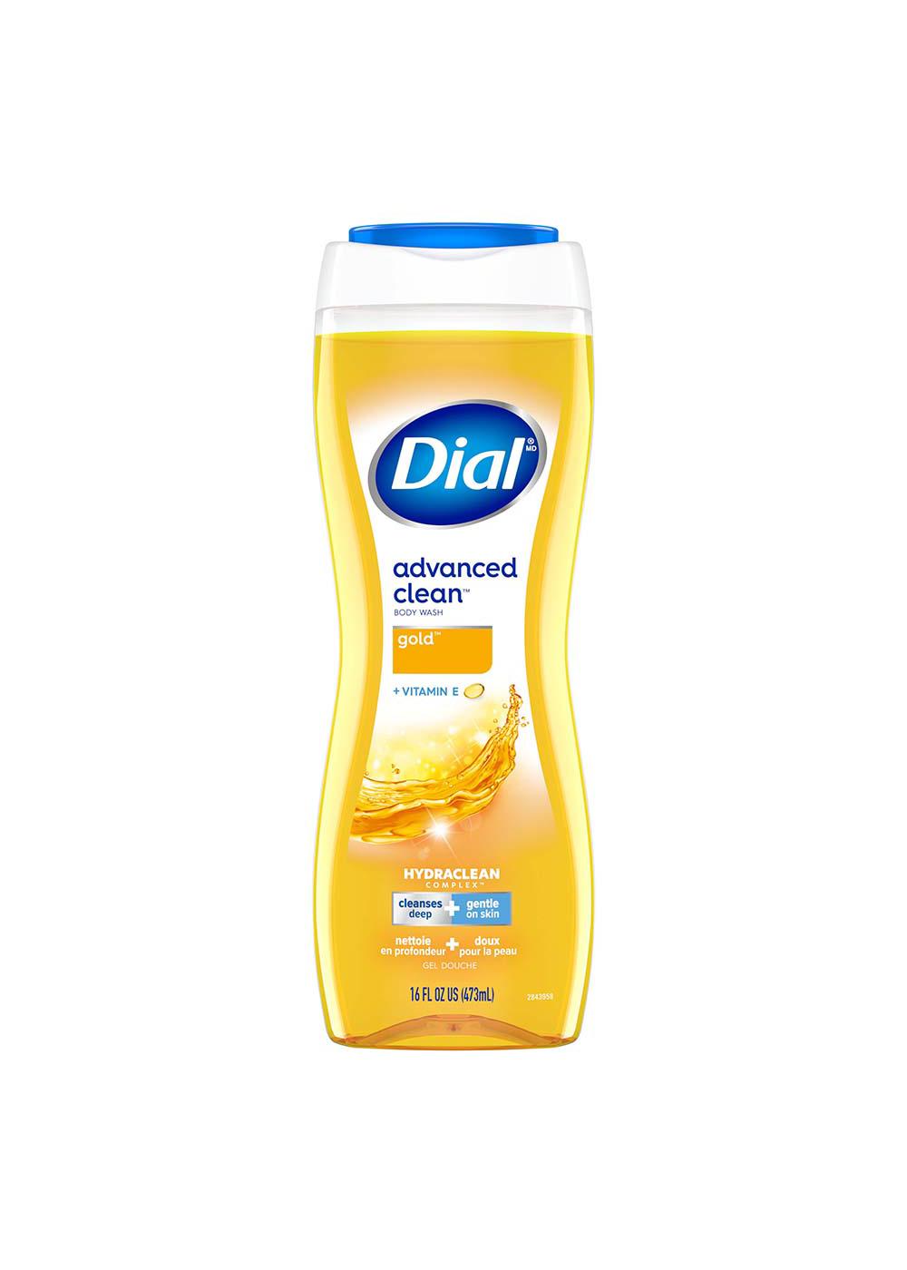 Dial Advanced Clean Body Wash with Vitamin E - Gold; image 1 of 8