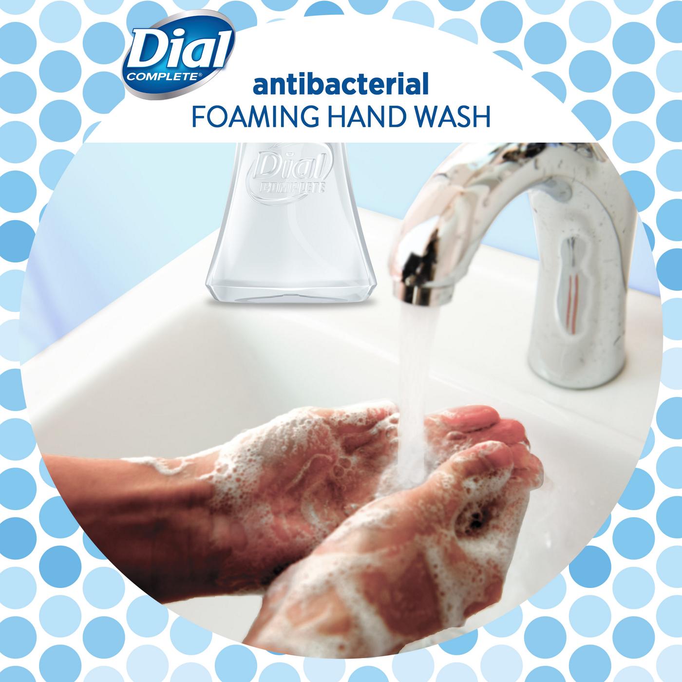 Dial Complete Antibacterial Foaming Hand Wash, Coconut Water; image 3 of 6