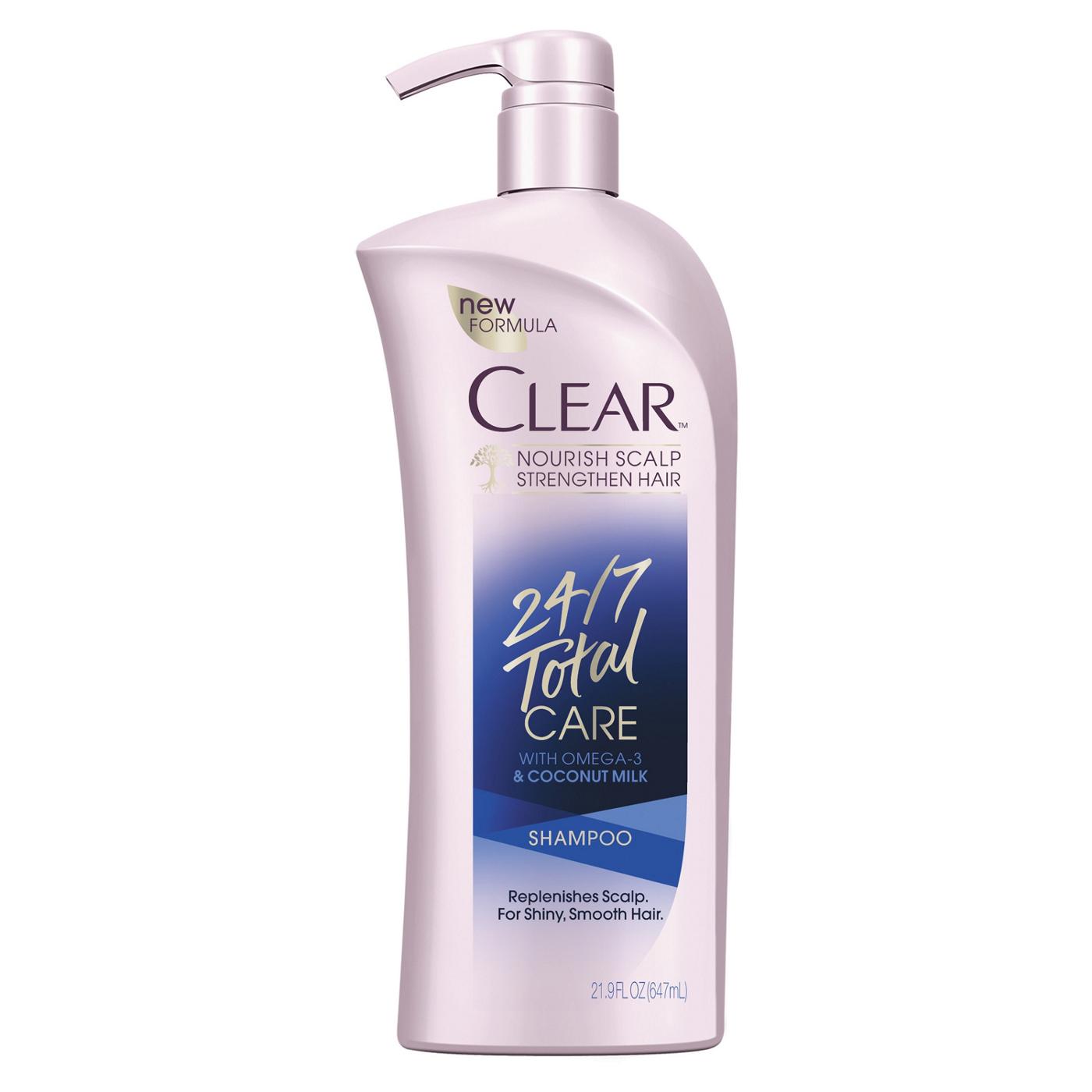 Clear 24/7 Total Care  Shampoo with Pump; image 1 of 4