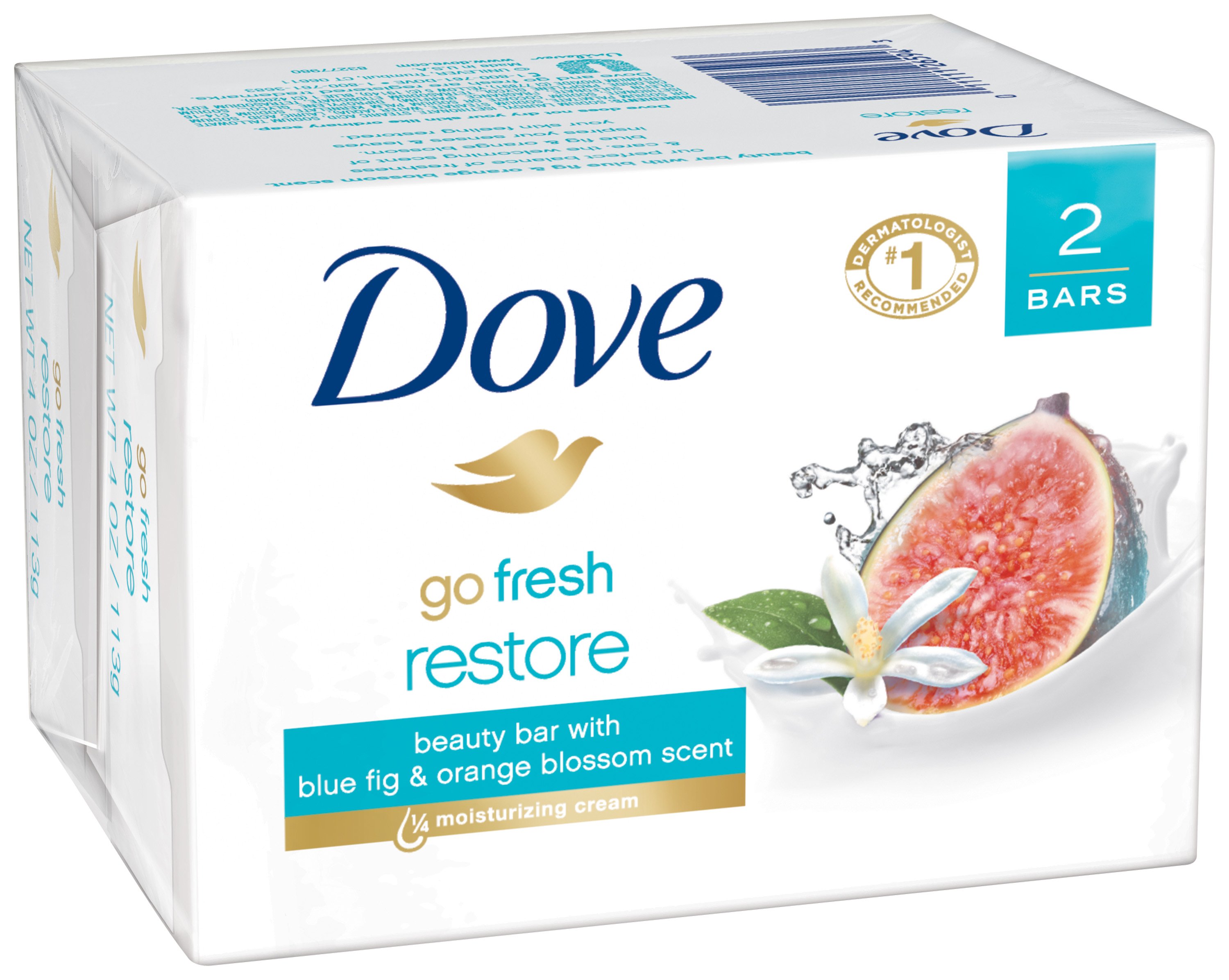 Dove Go Fresh Restore Bar Soap Shop Hand & Bar Soap at HEB